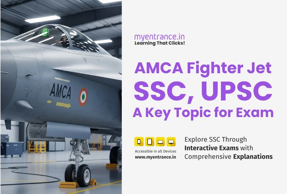 key topic for ssc exam- AMCA fihter jet specifications and details a student should know.