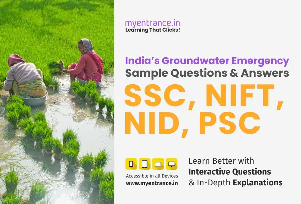 Water Crisis in India: Agriculture, Policies & Solutions for SSC/PSC Exams