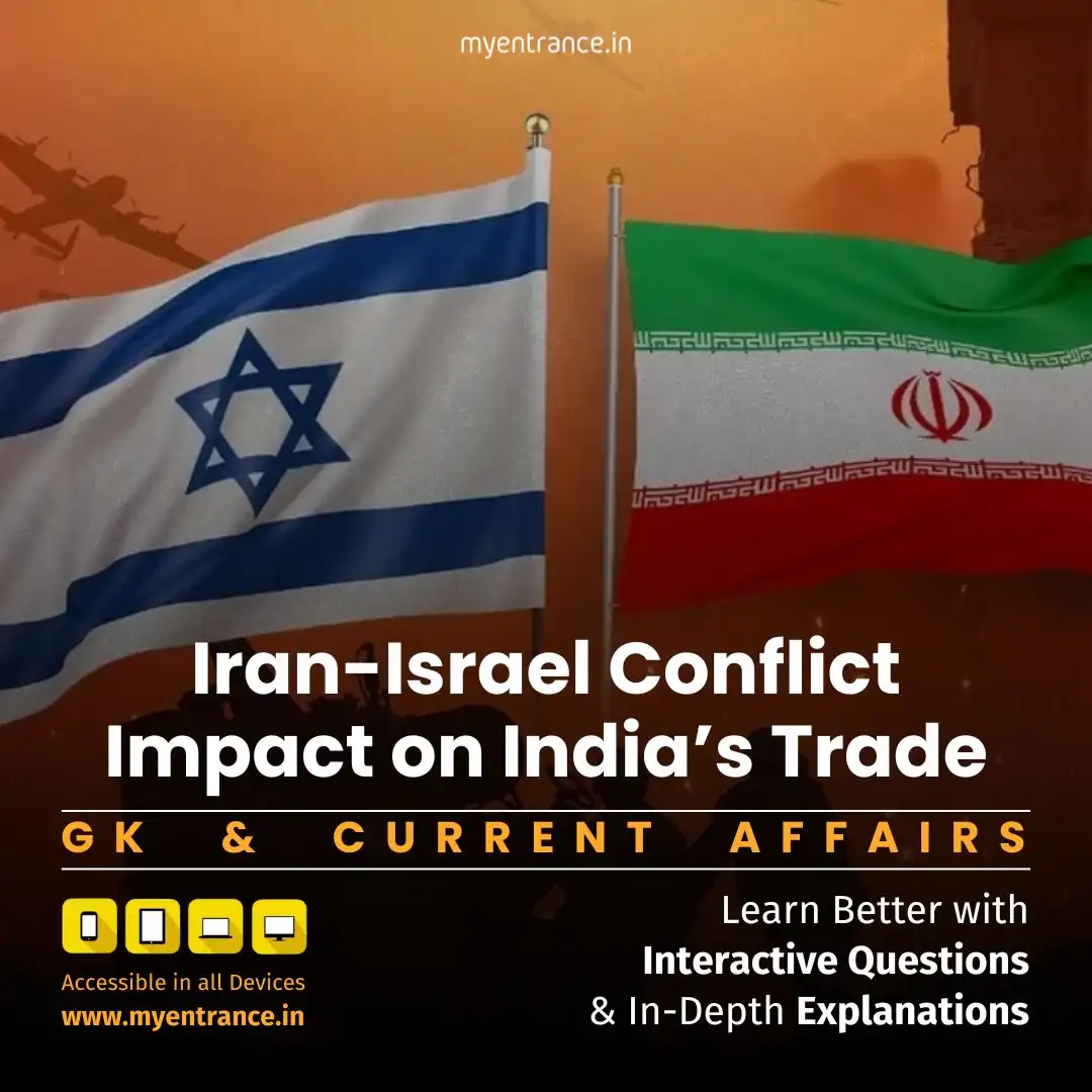 Red Sea Trade Disruption: How Iran-Israel War Threatens India’s Economy | GS-II Analysis