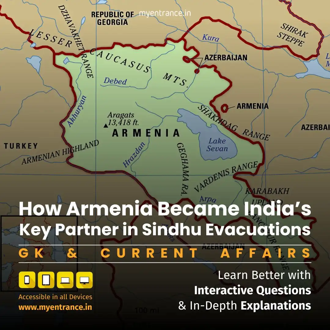 1. India-Armenia Alliance: Strategic Payoff in Iran-Israel Crisis | Current Affairs