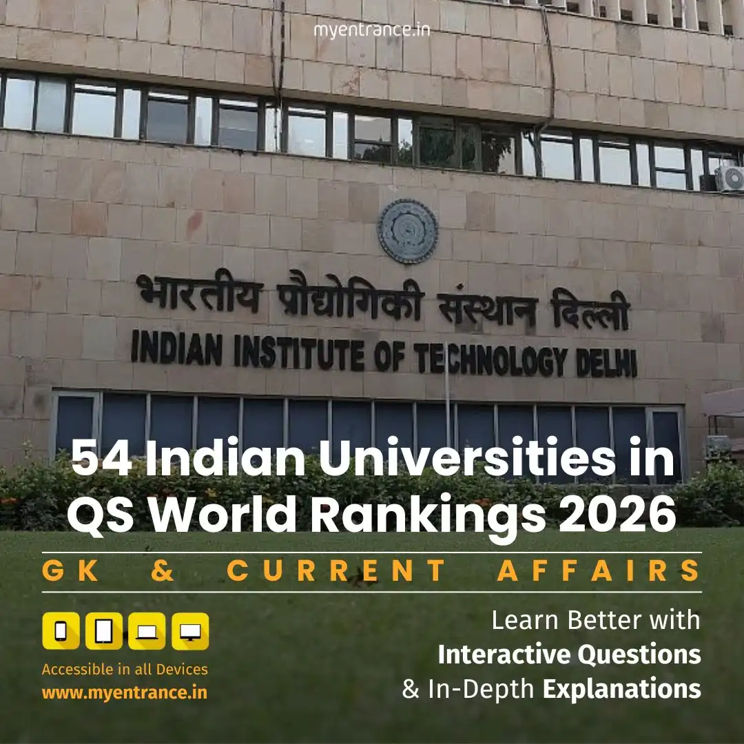 Indian Universities Rise in QS Rankings – IIT Delhi Leads at 123rd Position