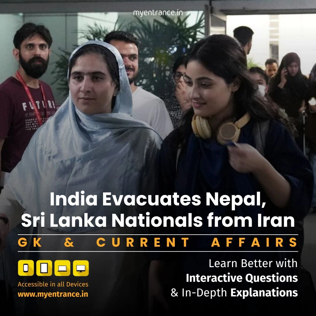 Operation Sindhu Expands: India Evacuates Nepal, Sri Lanka Nationals from Iran