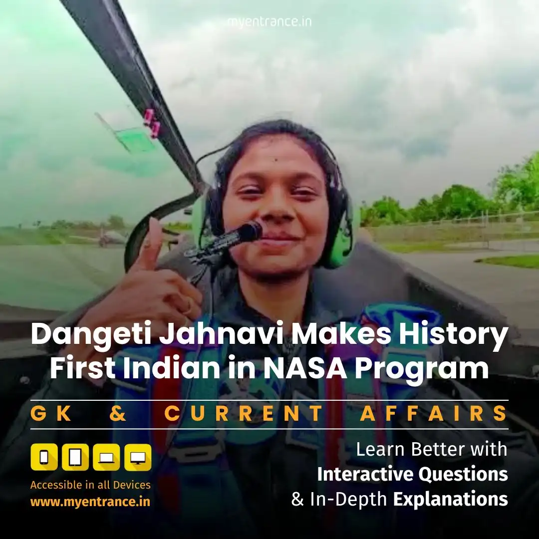angeti Jahnavi: First Indian from Andhra in NASA Program, Now Heading to Space in 2029