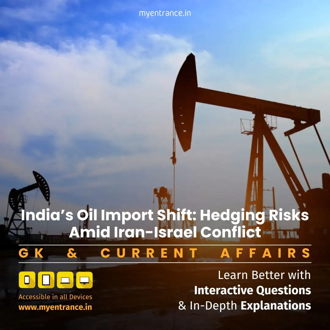 India’s Oil Import Shift: Hedging Risks Amid Iran-Israel Conflict & Hormuz Threat