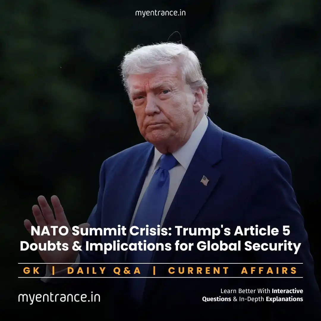 NATO Collective Defence Under Threat: Trump, Spending Targets & Iran Fallout | UPSC Current Affairs