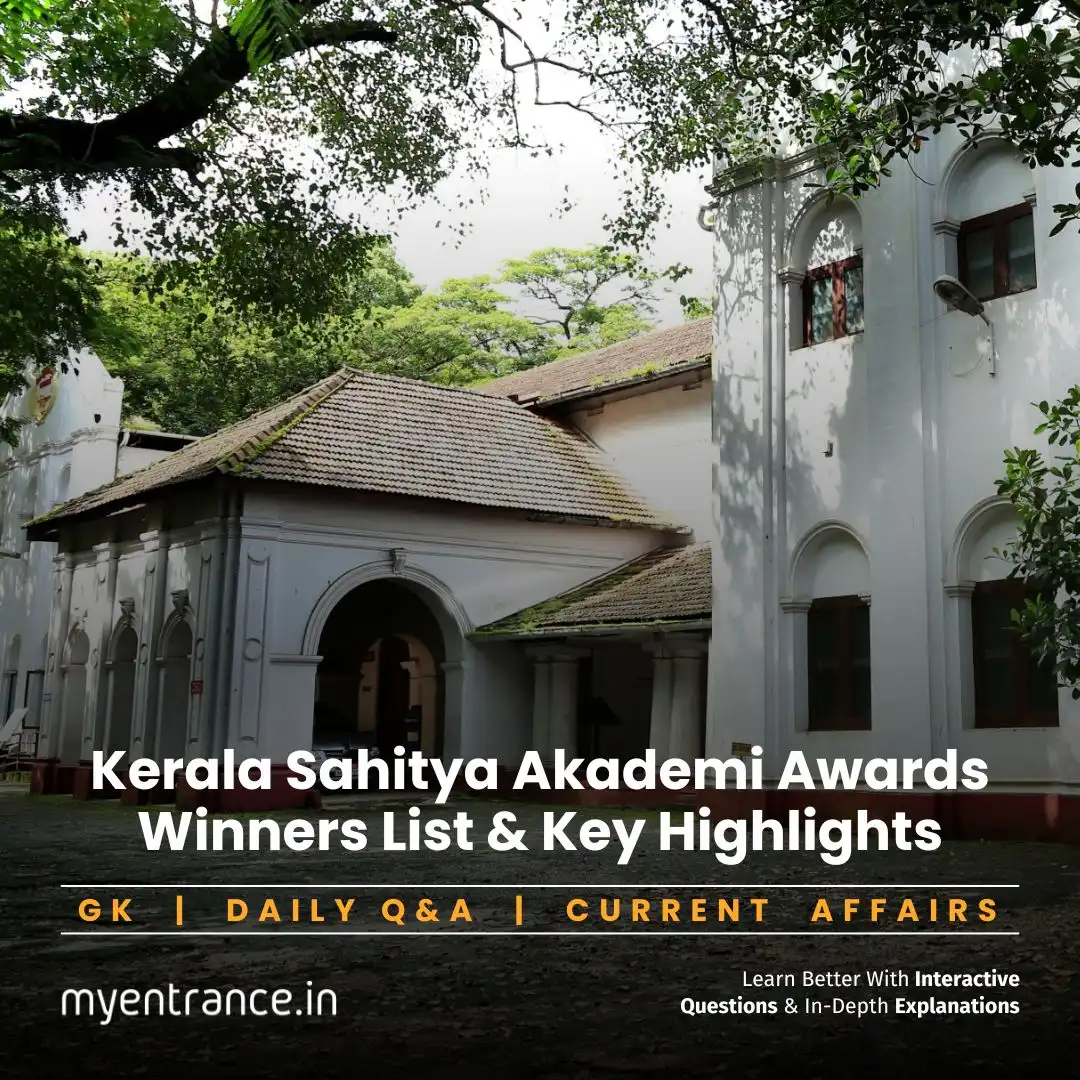 Kerala Sahitya Akademi Award 2024 Winners – Malayalam Literary Excellence for Competitive Exams