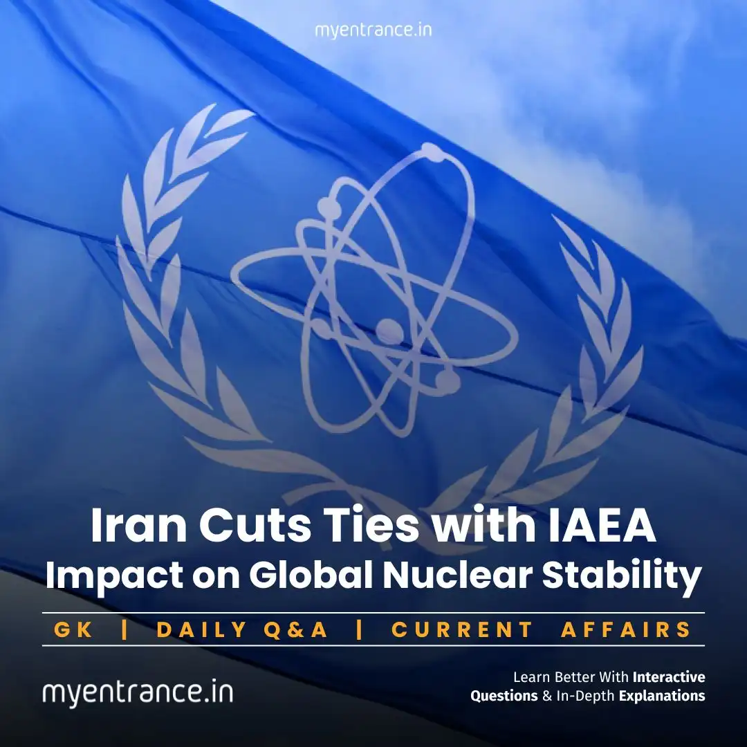 Iran’s Parliament voting on IAEA suspension amid US-Israel conflict, relevant for competitive exam current affairs.