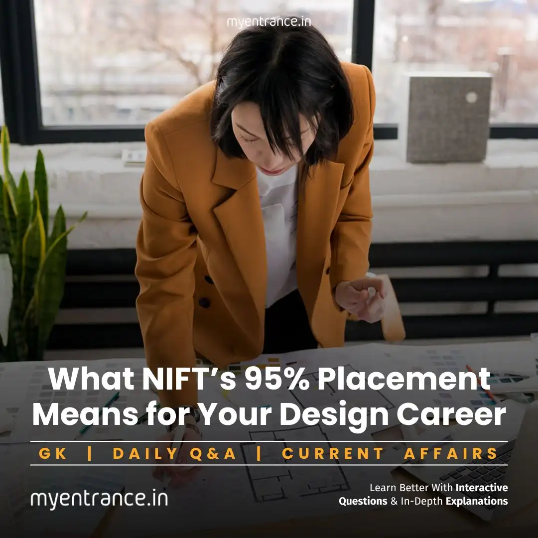 NIFT 2025 campus placement drive with students and recruiters networking