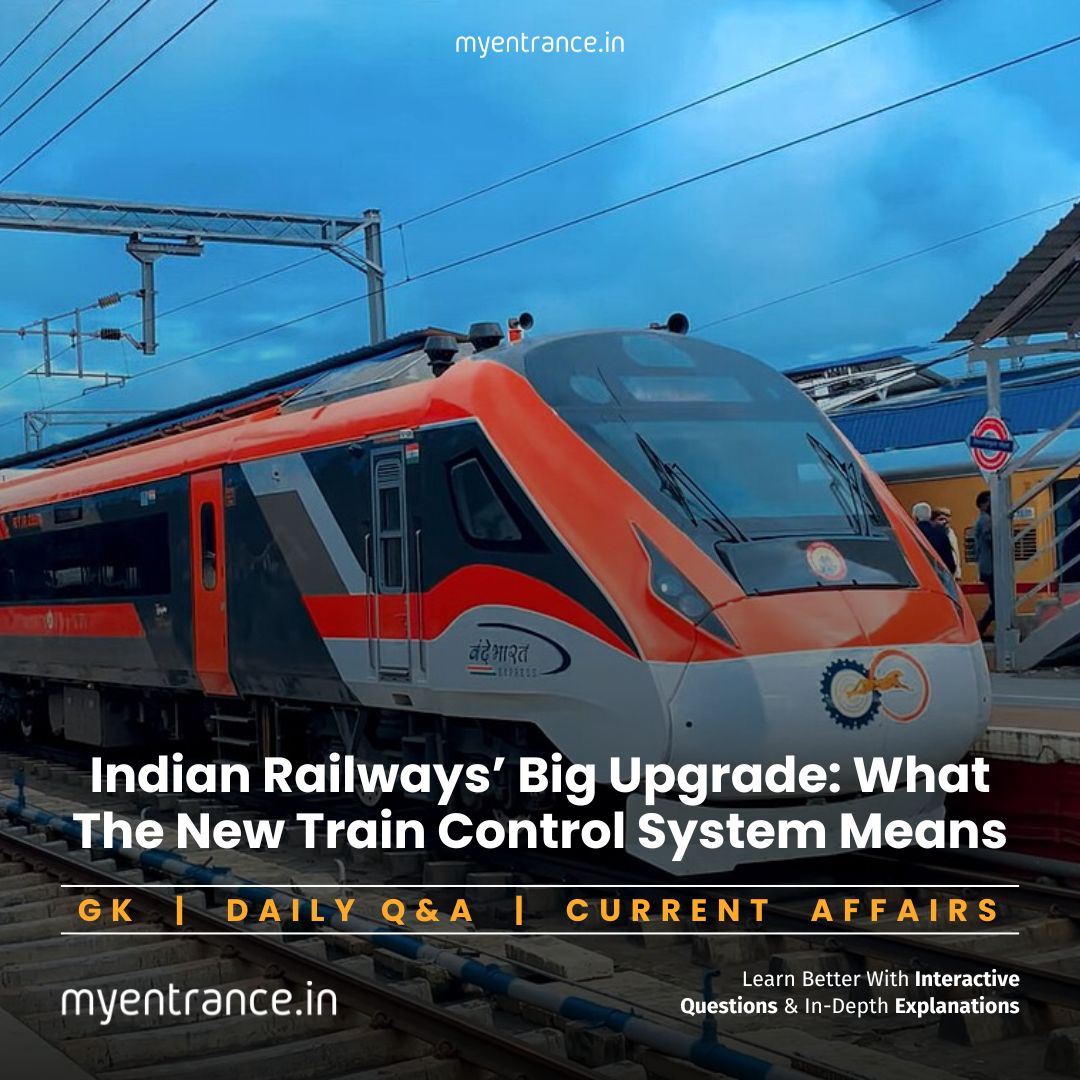 Indian Railways modern train control system upgrade for better speed and safety