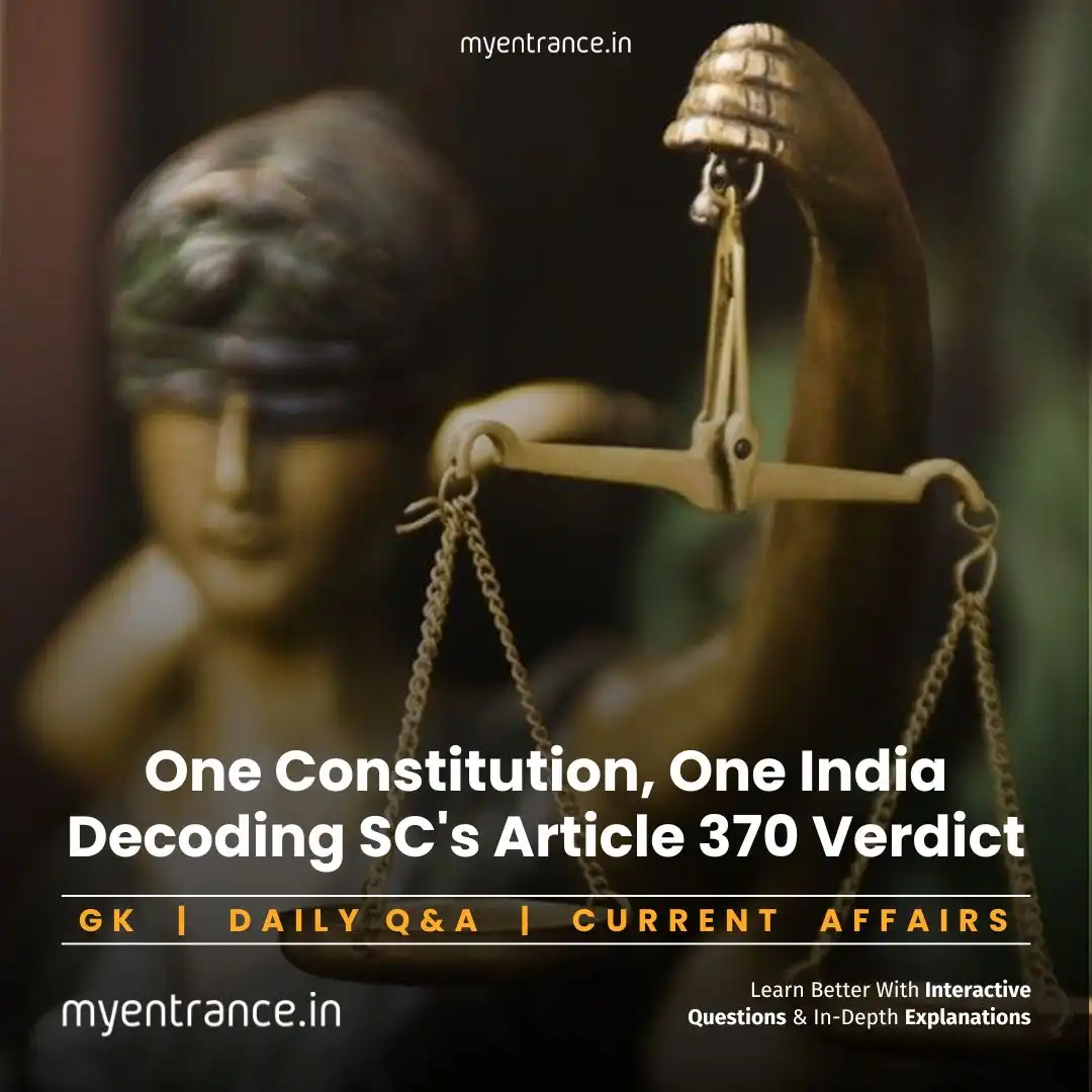 Supreme Court's crucial Article 370 verdict – explained by the CJI