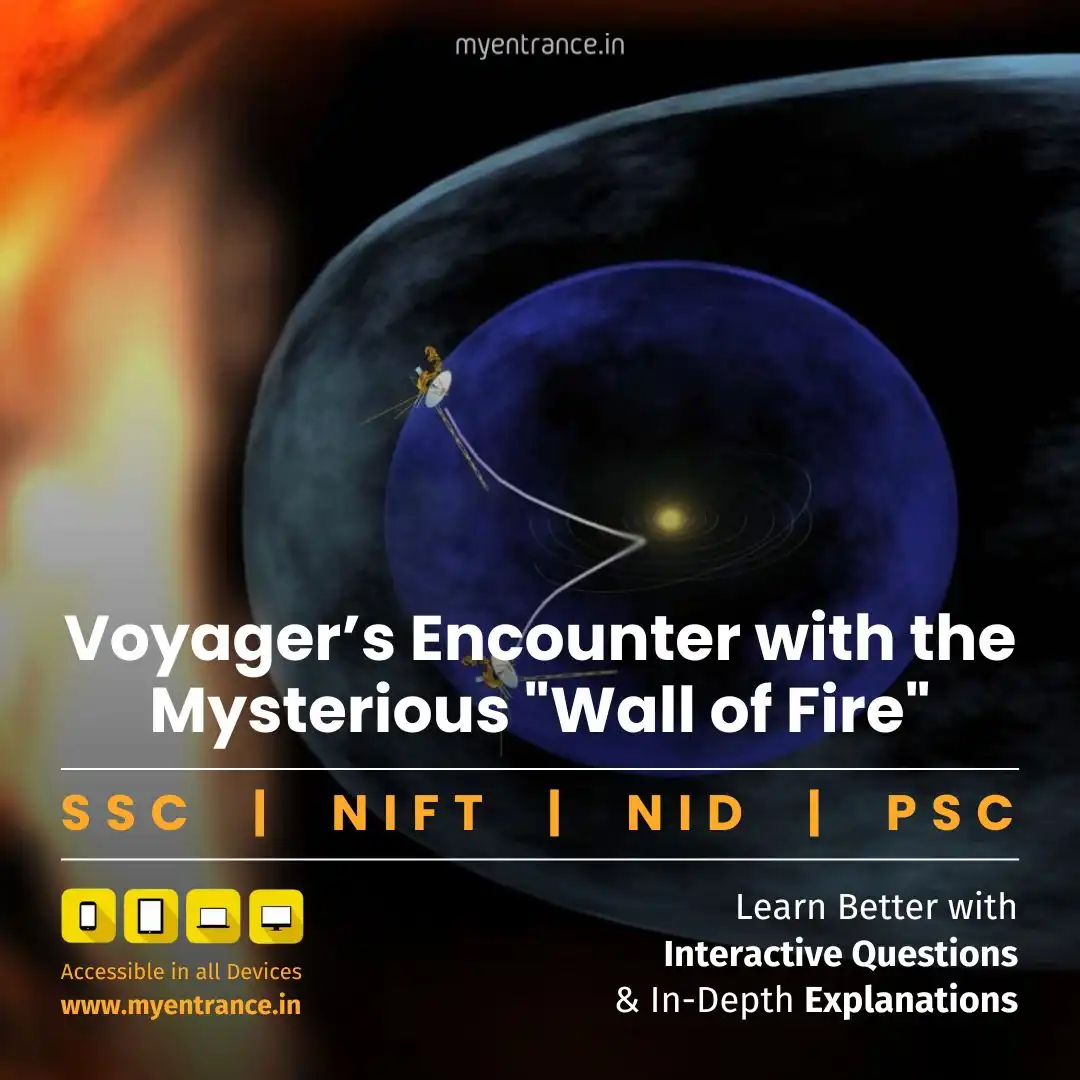 NASA’s Voyager spacecraft crossing the heliopause, encountering the fiery boundary between the solar system and interstellar space.