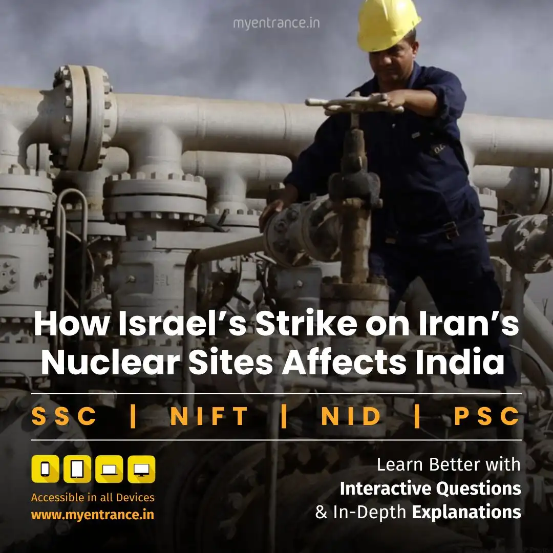 Iran Nuclear Crisis, US Role, and India’s Response | Key Takeaways for UPSC, SSC, NIFT, NID, PSC, FDDI