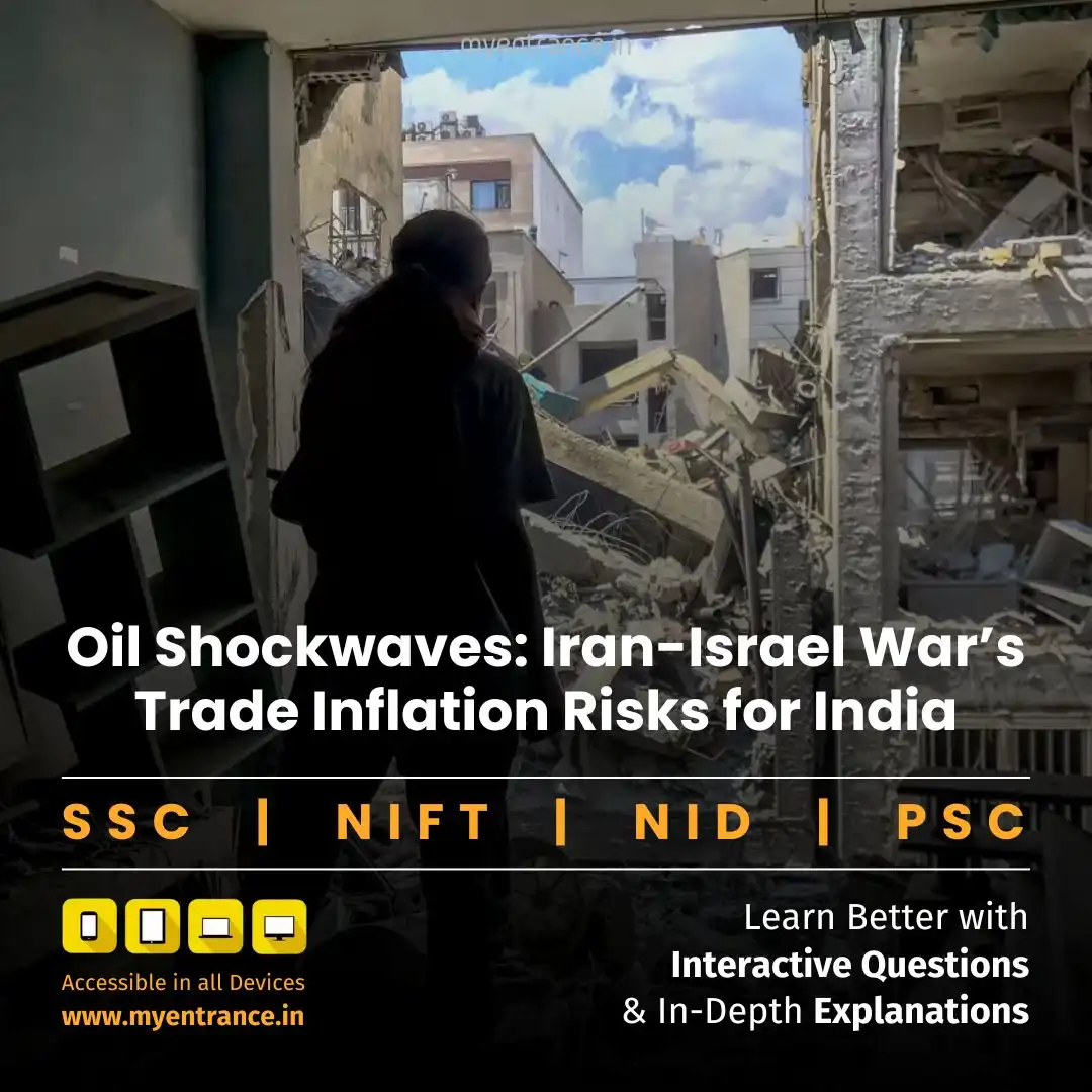 Iran-Israel Conflict: Impact on India’s Trade, Inflation & Markets | UPSC Guide