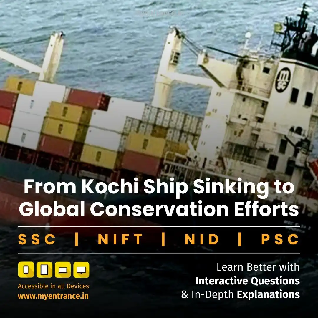 Kochi coast ship disaster and coral bleaching: Oceans in crisis amid UN Ocean Conference 2025. aN IMPORTANT TOPIC FOR EXAMS.