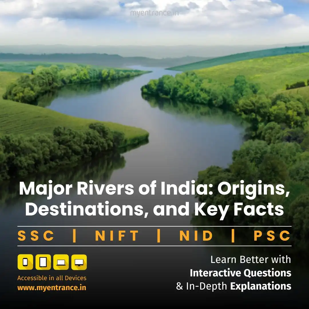 Rivers of India: Essential Knowledge for SSC, PSC, and Other Exams