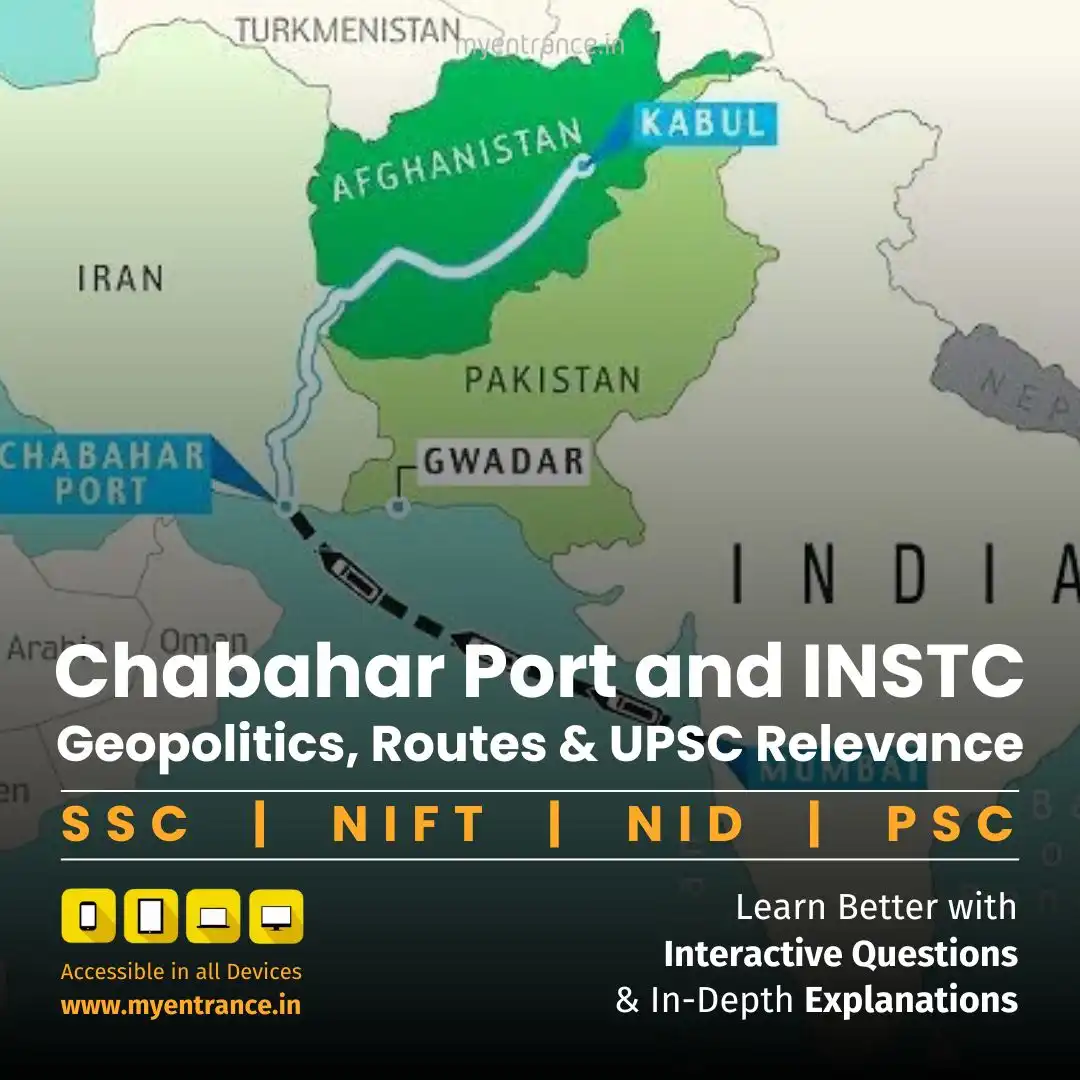 India’s Connectivity Game: INSTC, Chabahar Port & IMEC | Current Affairs Deep Dive