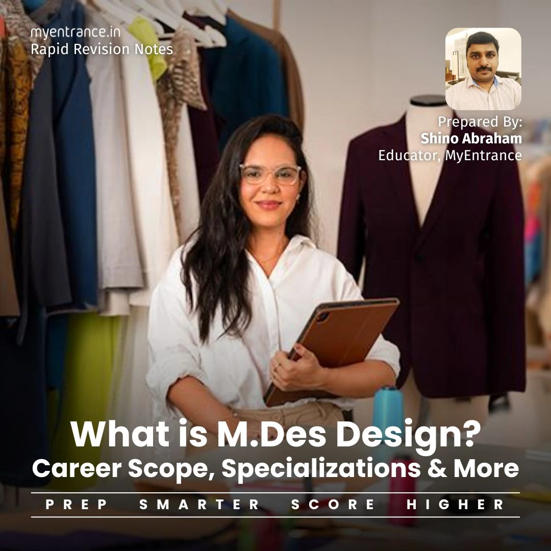 M.Des Design Degree – Career Opportunities and Specializations
