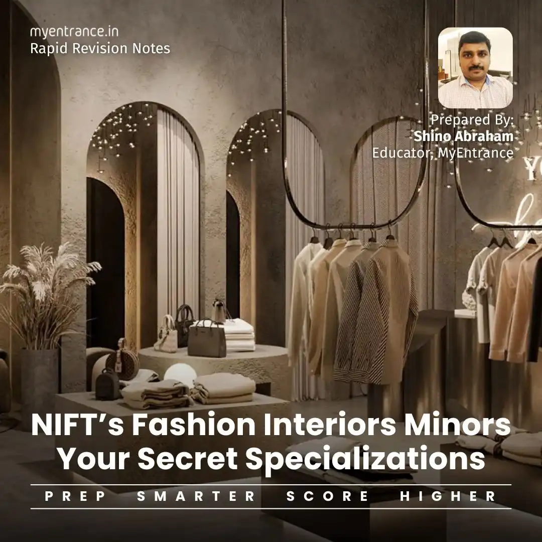 wisely select NIFT’s Fashion Interiors Minors & Specializations Before Your Course Selection