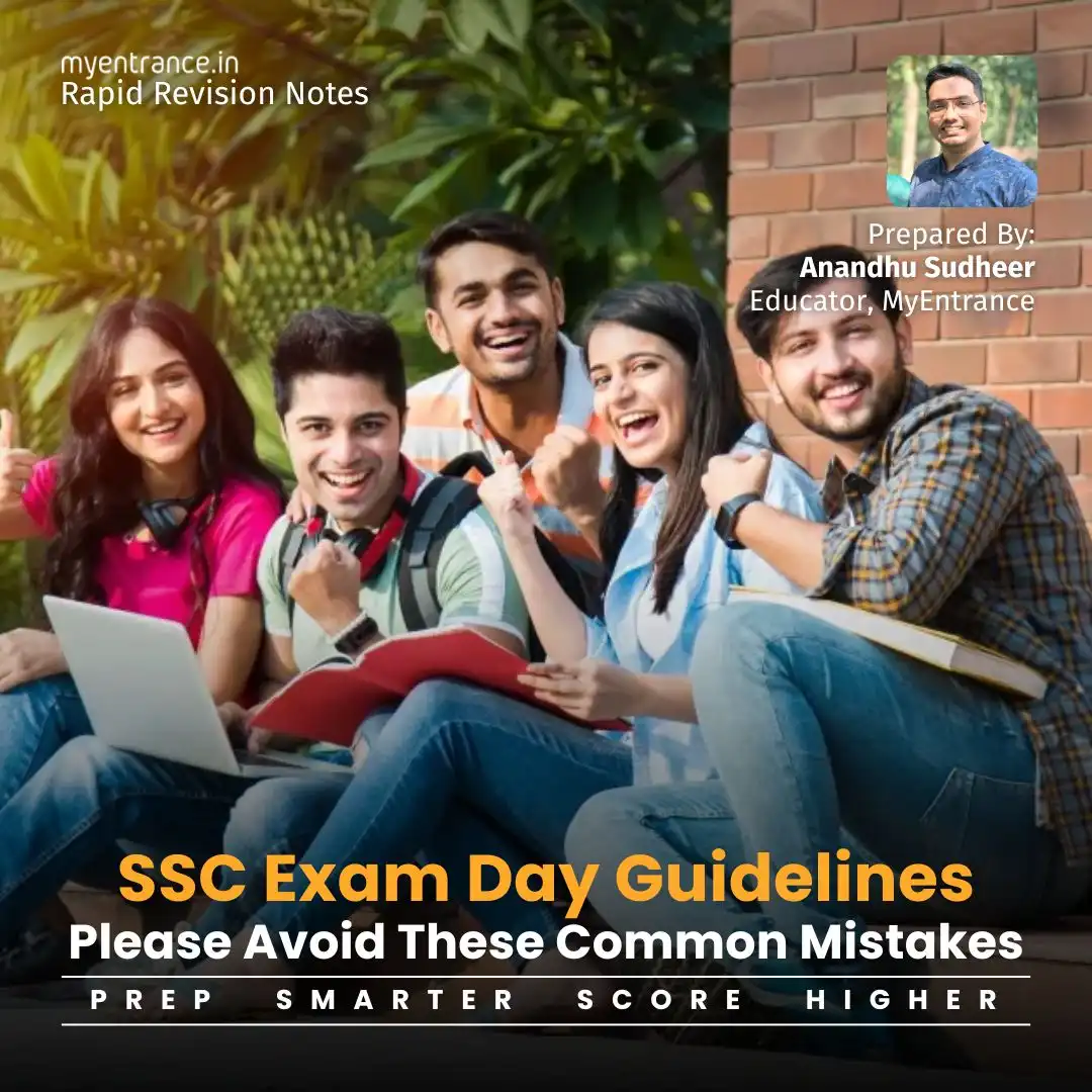 SSC Exam Essential Guidelines for a Smooth Examination Day