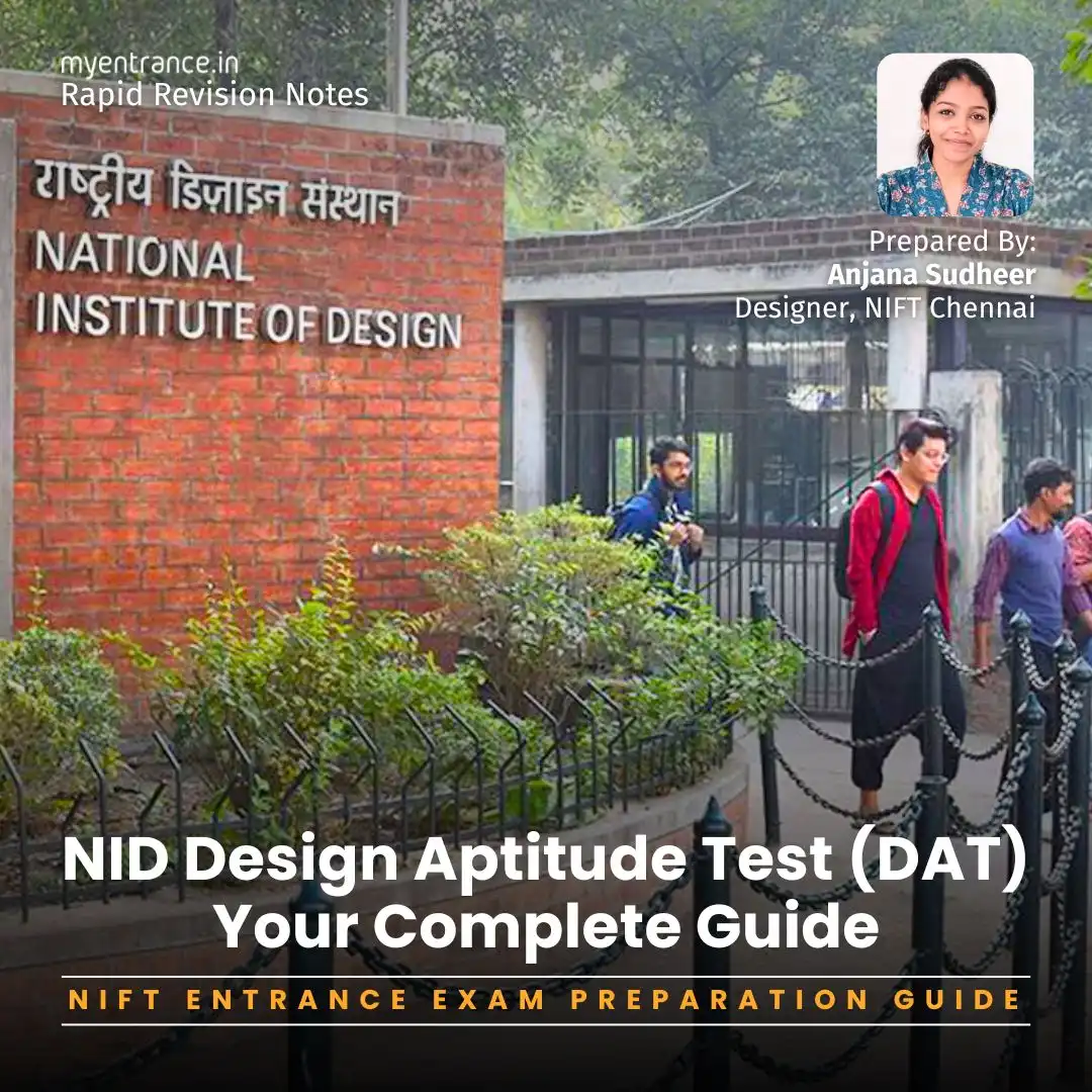 NID DAT Latest Exam Guide – Important Dates, Test Centres, and Preparation Tips shared by designer Anjana Sudheer