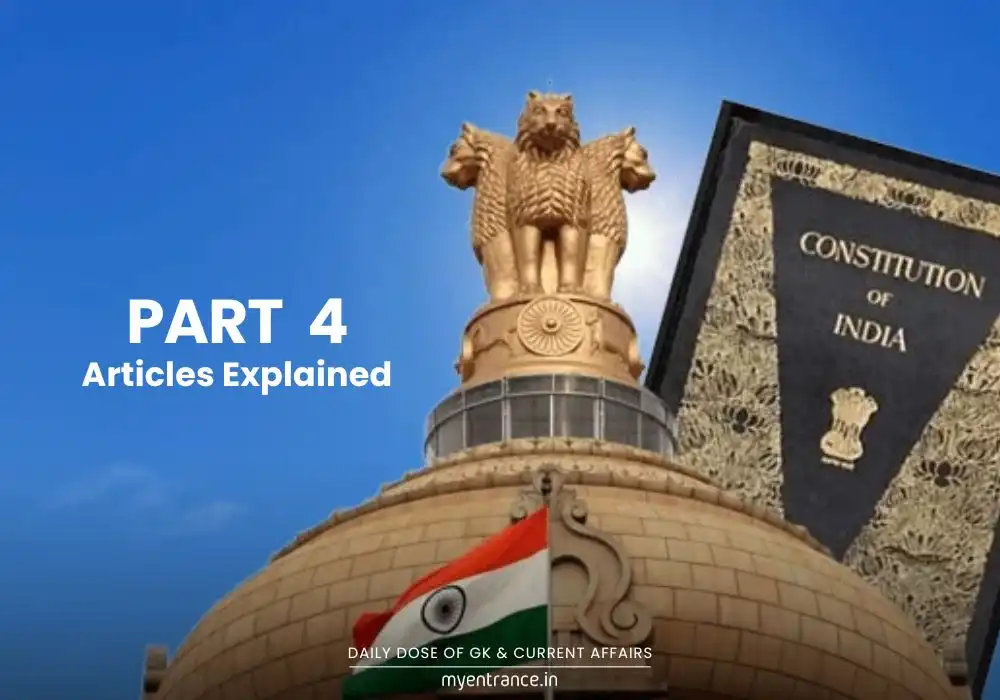 Directive Principles of State Policy (DPSP) - Part 4 of Indian Constitution Explained for Competitive Exams