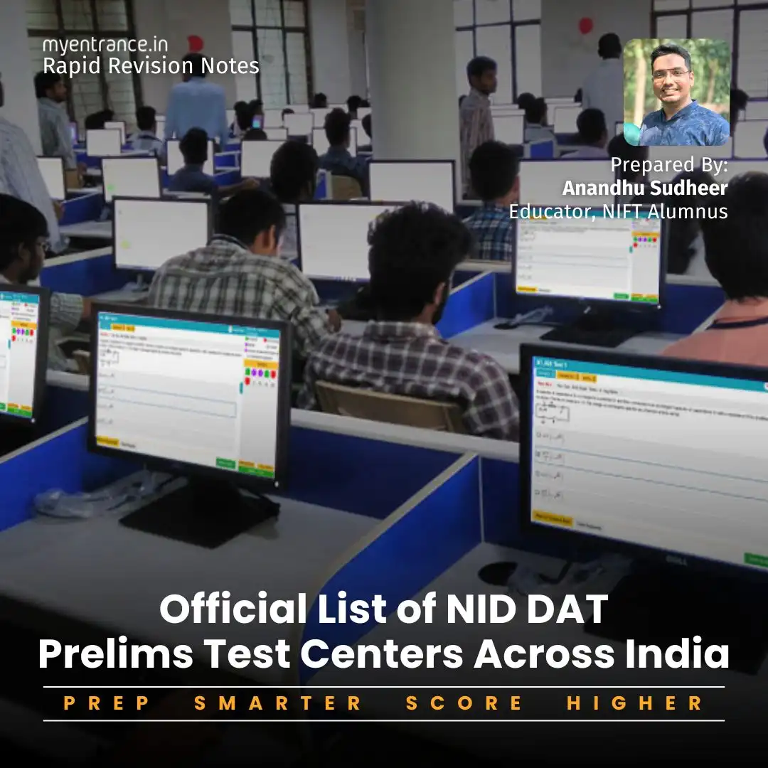 NID DAT Prelims Guide: List of Centers, Mistakes to Avoid & Prep Shortcuts