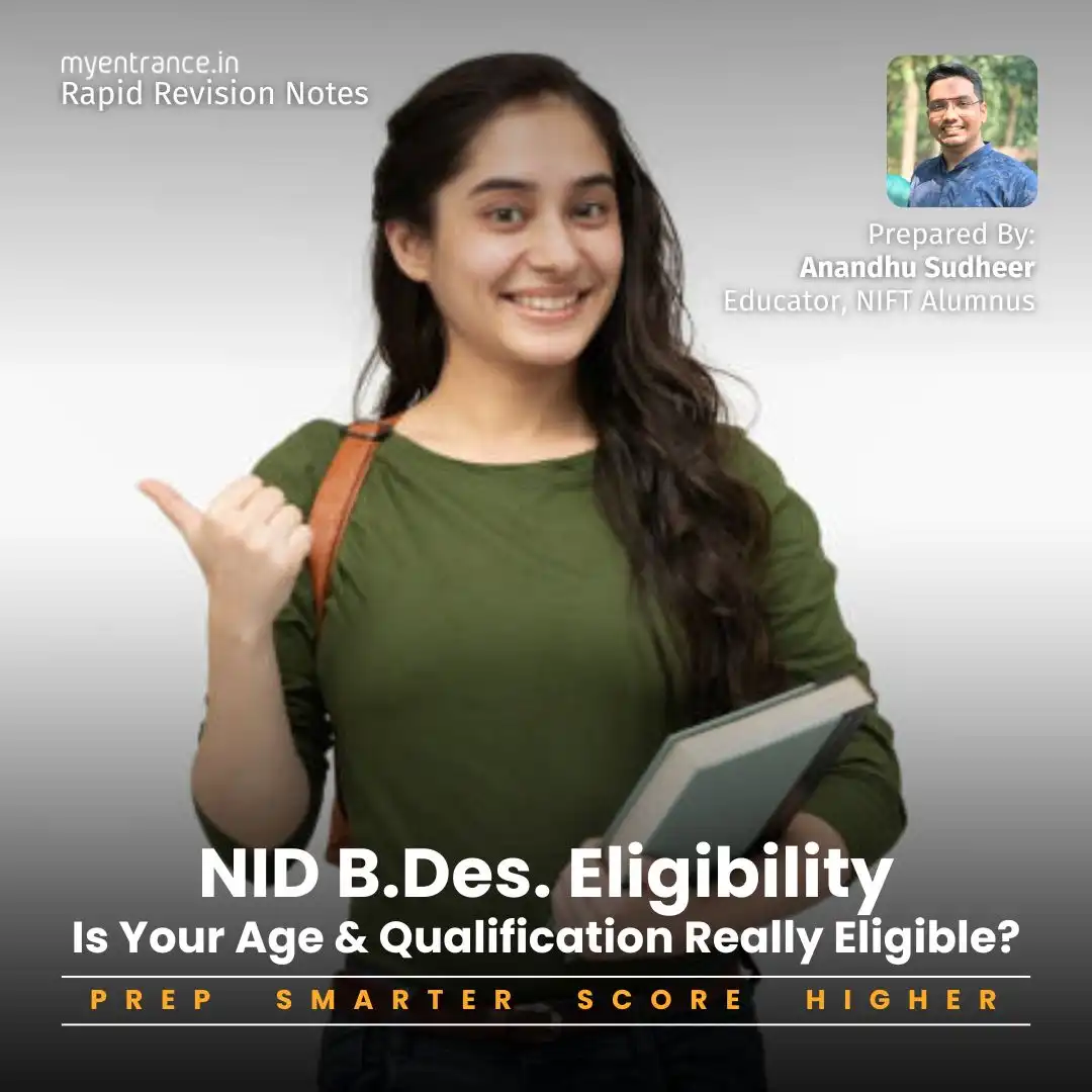NID B.Des 2025: Is Your Age & Qualification Really Eligible? (Don't Get Disqualified!)