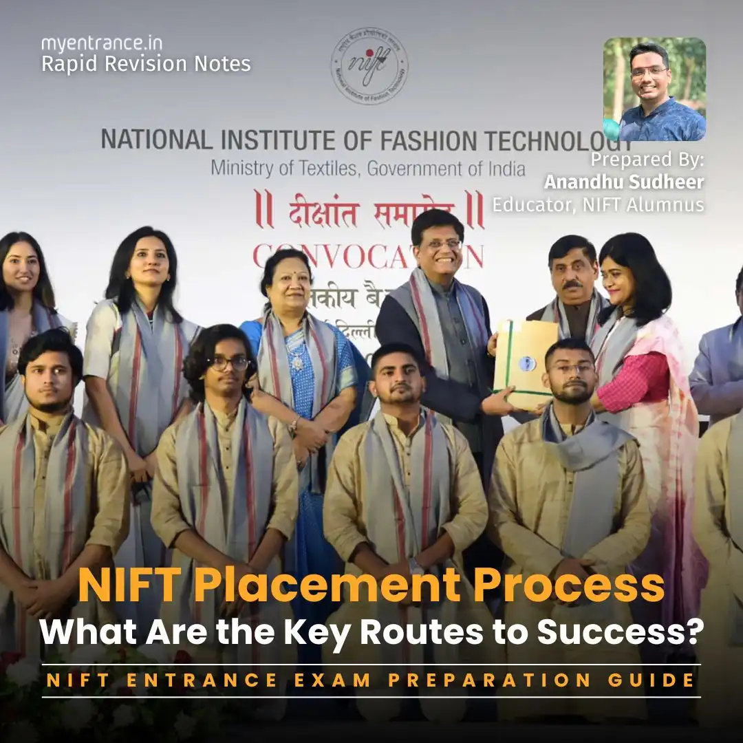 NIFT Placement Process Explained by Anandhu Sudheer: What Are the Key Routes to Success?