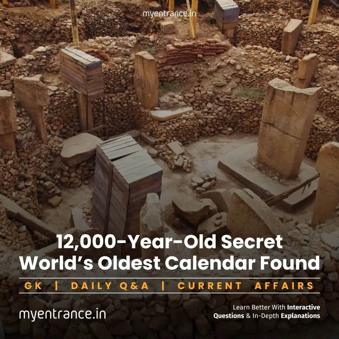 Ancient Göbekli Tepe ruins with carved pillars, revealing the world’s oldest calendar system