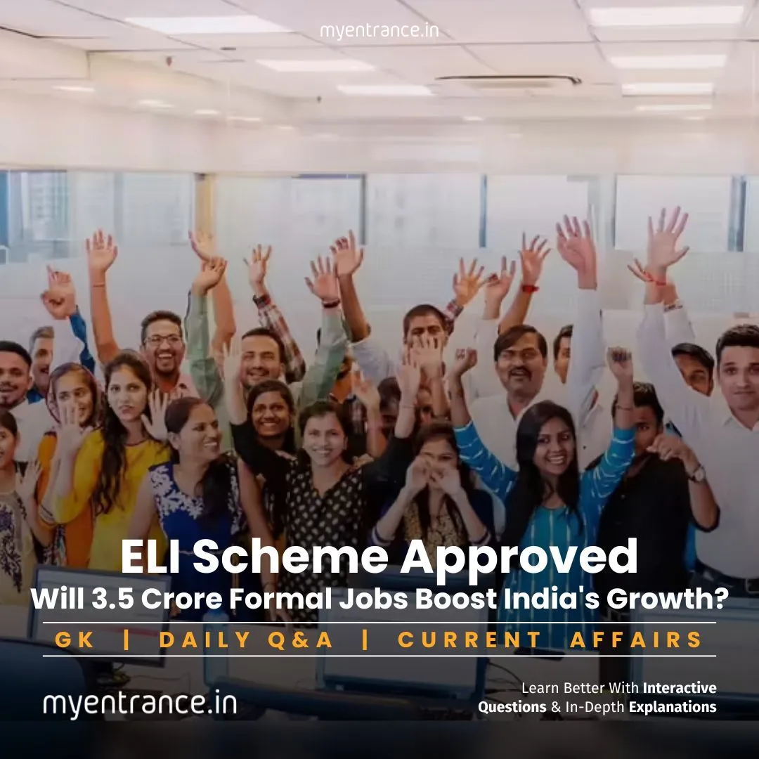 Employment-Linked Incentive scheme approved by Indian Cabinet for job creation in manufacturing sector