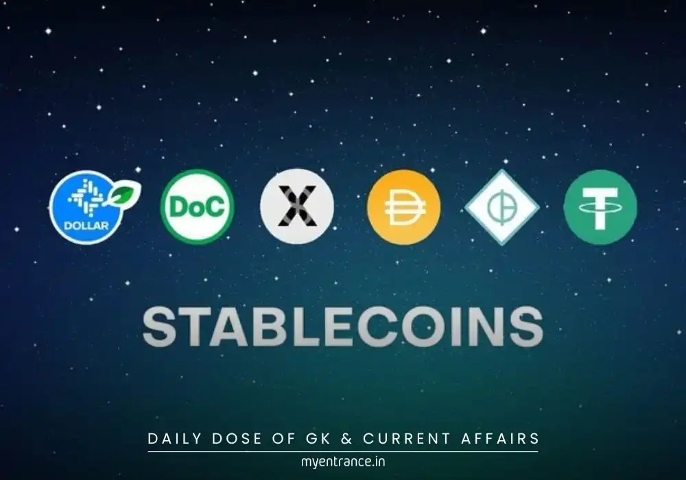 Stablecoins and global currency competition - digital finance trends for competitive exams