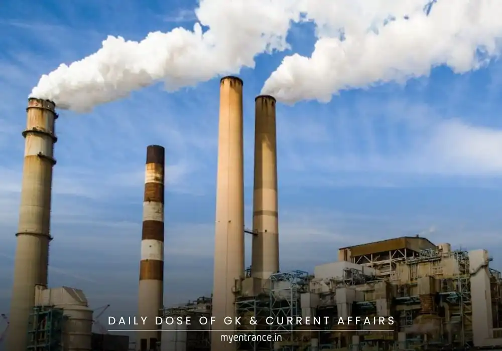 Coal-fired power plant with emissions – Understanding India’s revised SO2 norms