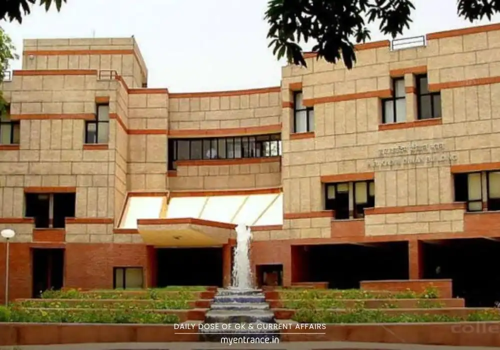 IIT Kanpur campus showcasing modern AI technology integration with students and drones | Future of Indian education