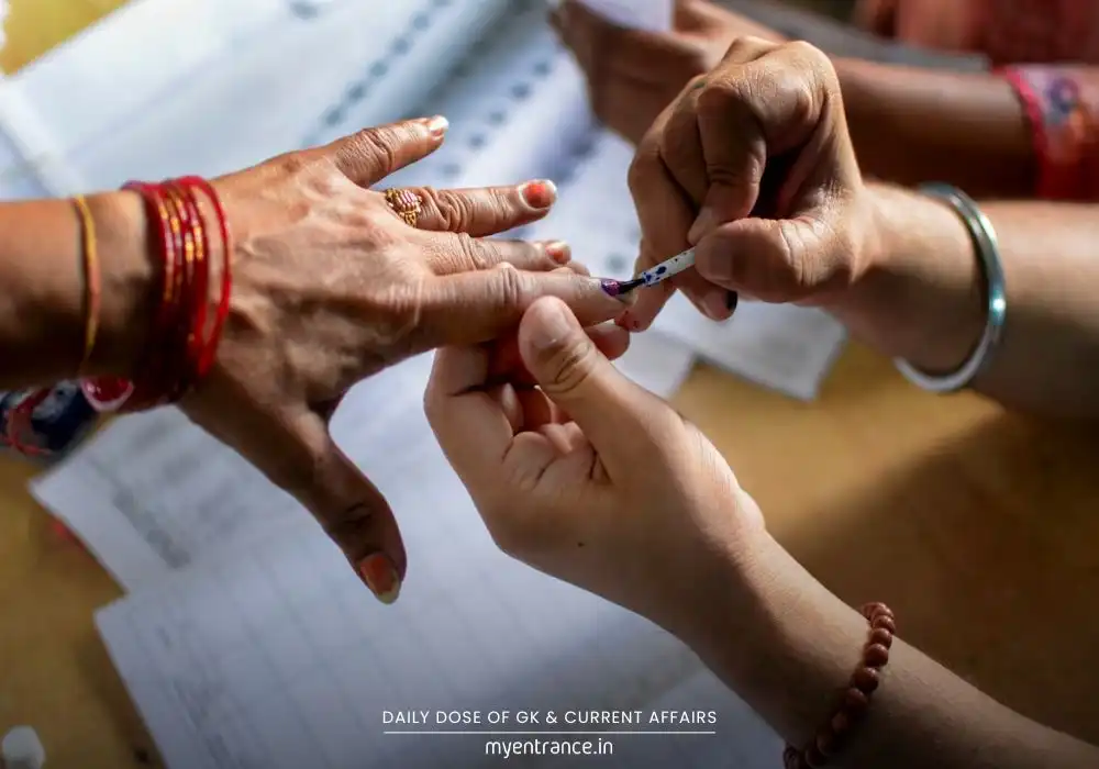Election Commission volunteers assisting Bihar residents with voter document verification during Special Roll Revision drive