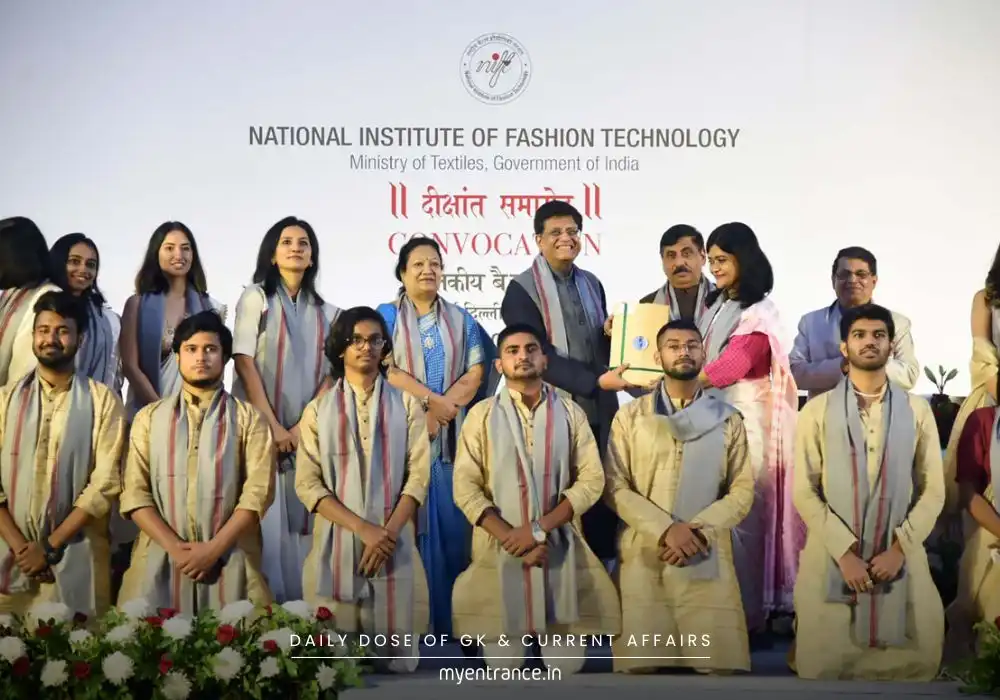NIFT graduates celebrating job offers during campus placements in the fashion industry