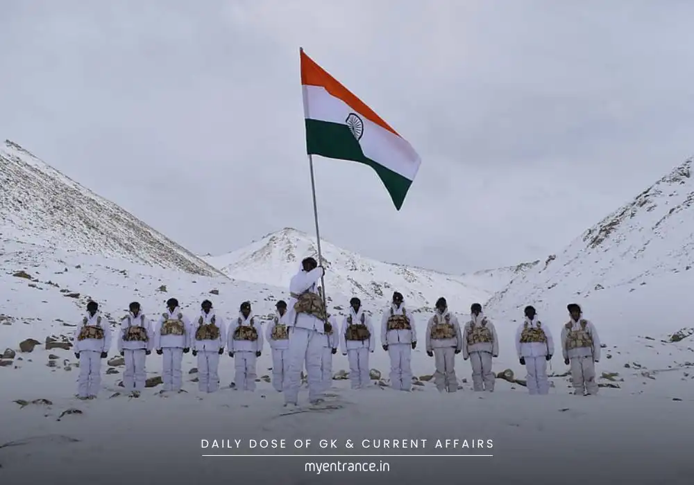 Indian Army soldiers during Kargil War 1999 – Kargil Vijay Diwas tribute