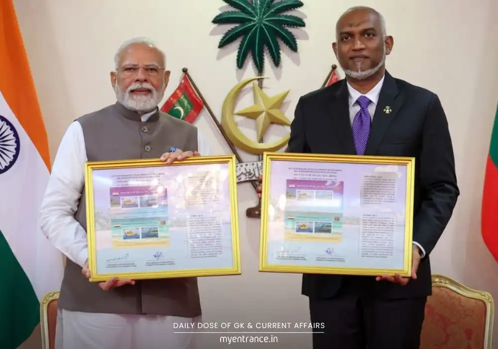 India & Maldives Celebrate 60 Years of Friendship with a Special Stamp Release