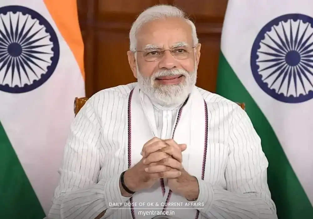 PM Narendra Modi addresses a global summit as the world's most approved democratic leader in 2025