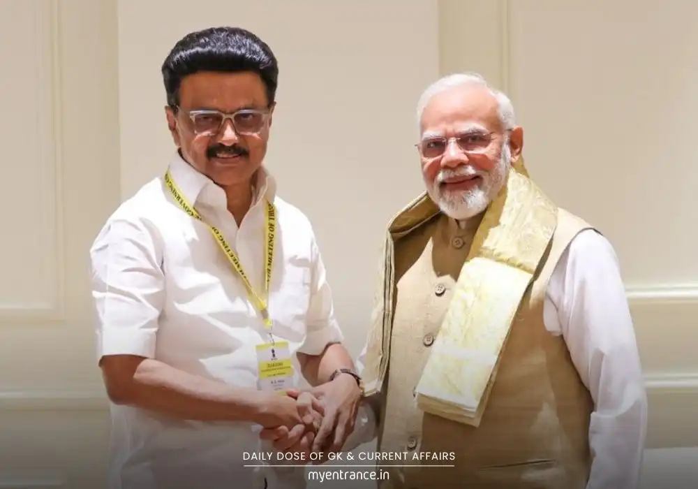 PM Modi with stalin inaugurates Rs 4,800 crore development projects in Thoothukudi, Tamil Nadu
