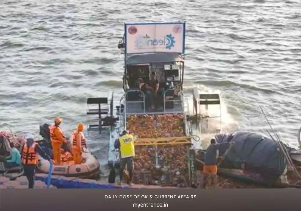 up river cleaning scheme and its working mechanism.
