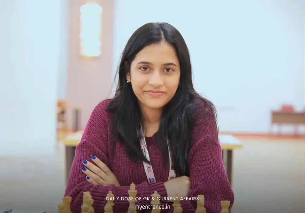 Divya Deshmukh celebrates after winning the FIDE Women’s Chess World Cup 2025 in Batumi, Georgia