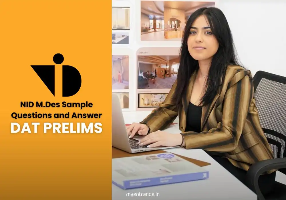 NID M.Des DAT Prelims Sample Questions with Answers for 2026-27 Admissions