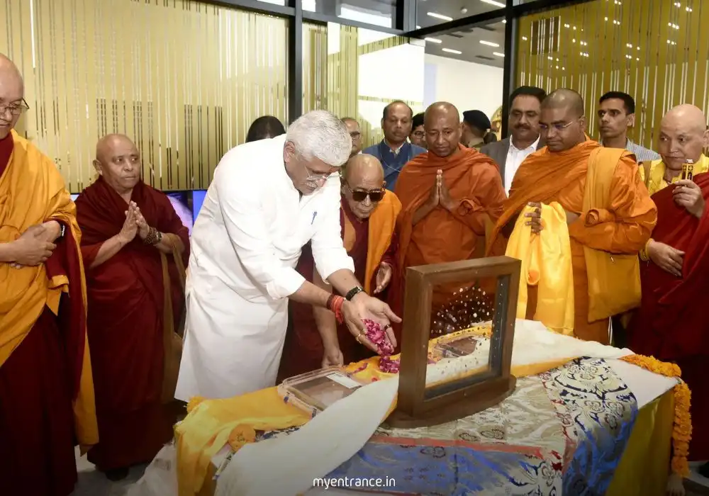 Ancient Piprahwa Buddhist relics including gemstones and caskets returned to India after 127 year