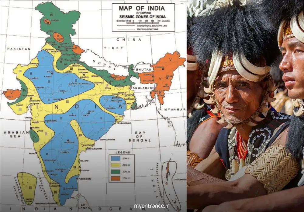 UPSC QUESTION on Vulnerable Tribes and Seismic Zones