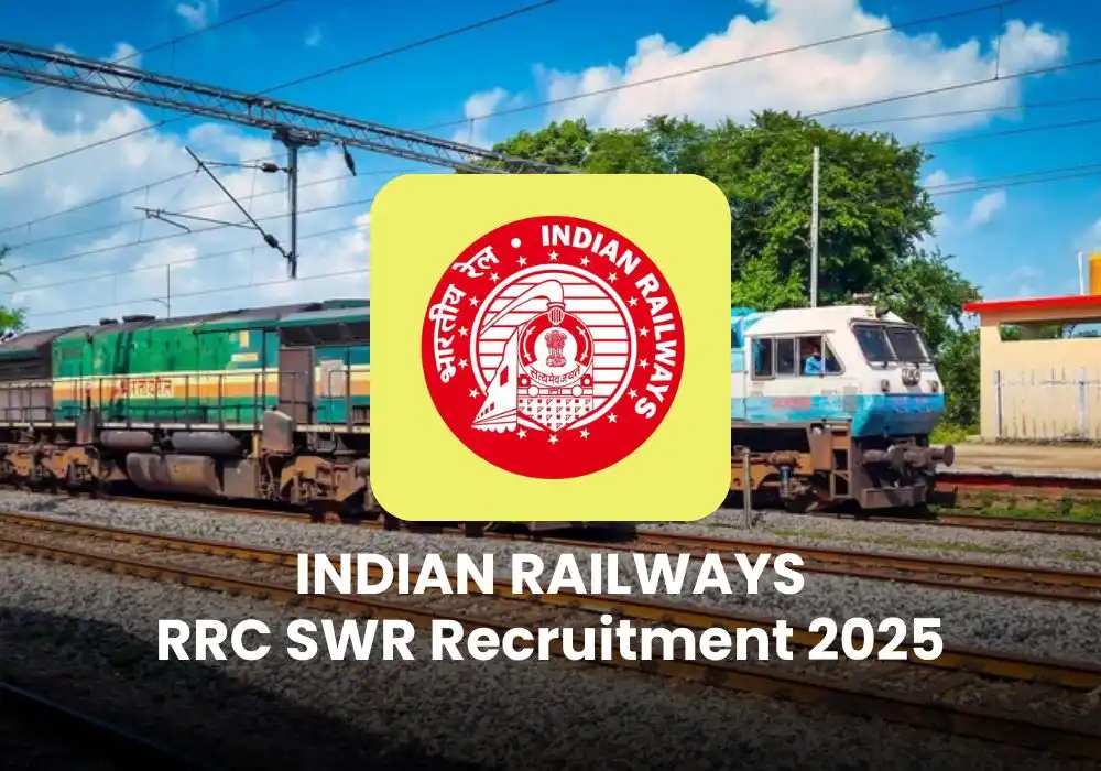 Indian Railways Rrc Swr Recruitment 2025 Unveiled Apply Now My