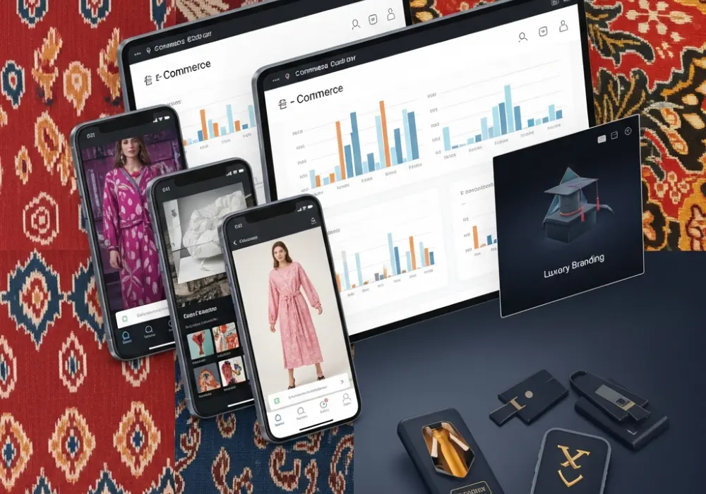 Legacy textile brand vs D2C startup strategy visualization for NIFT GAT preparation.