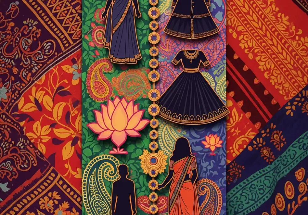 Visual Timeline of Indian Fashion Designers and Brands for NIFT Exam Preparation