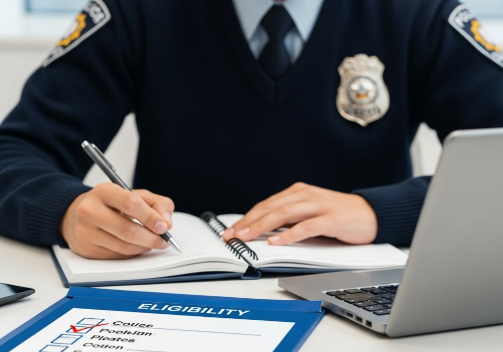 Checklist for SSC CPO recruitment eligibility including age, physical standards, and education.