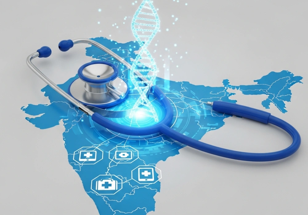 PM Health Schemes UPSC Study Guide and Map of India