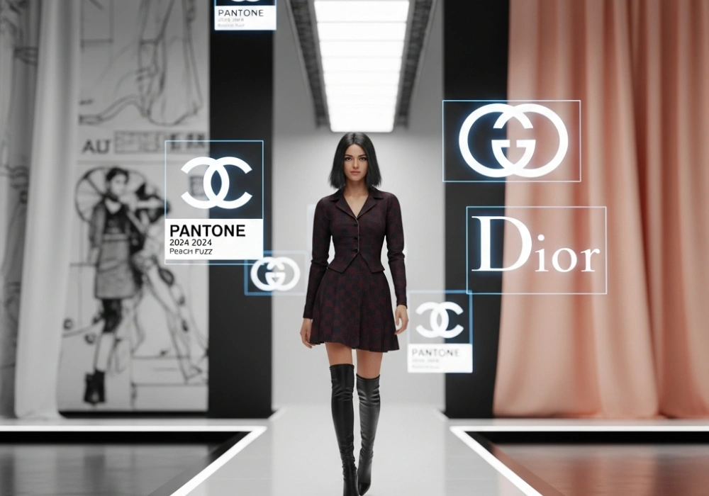 Global fashion trends and designer brands mock test for NIFT entrance exam preparation.